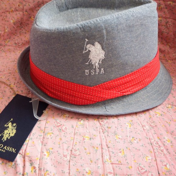 U.S. Polo Assn. Accessories Nwt Mens Us Polo Assn Fedora Hat One
